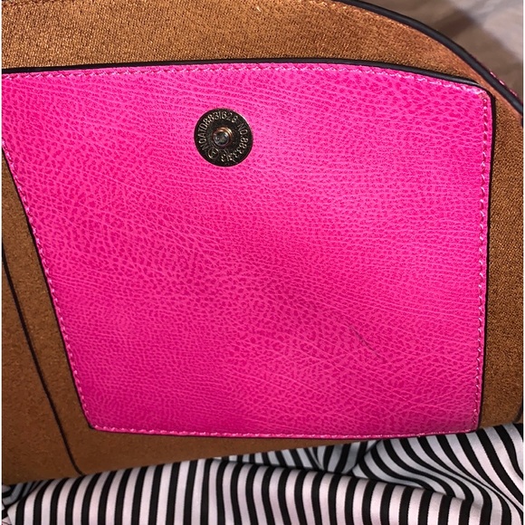 Just fab fuchsia, pink tote bag with extra removable bag from inside - Picture 17 of 17